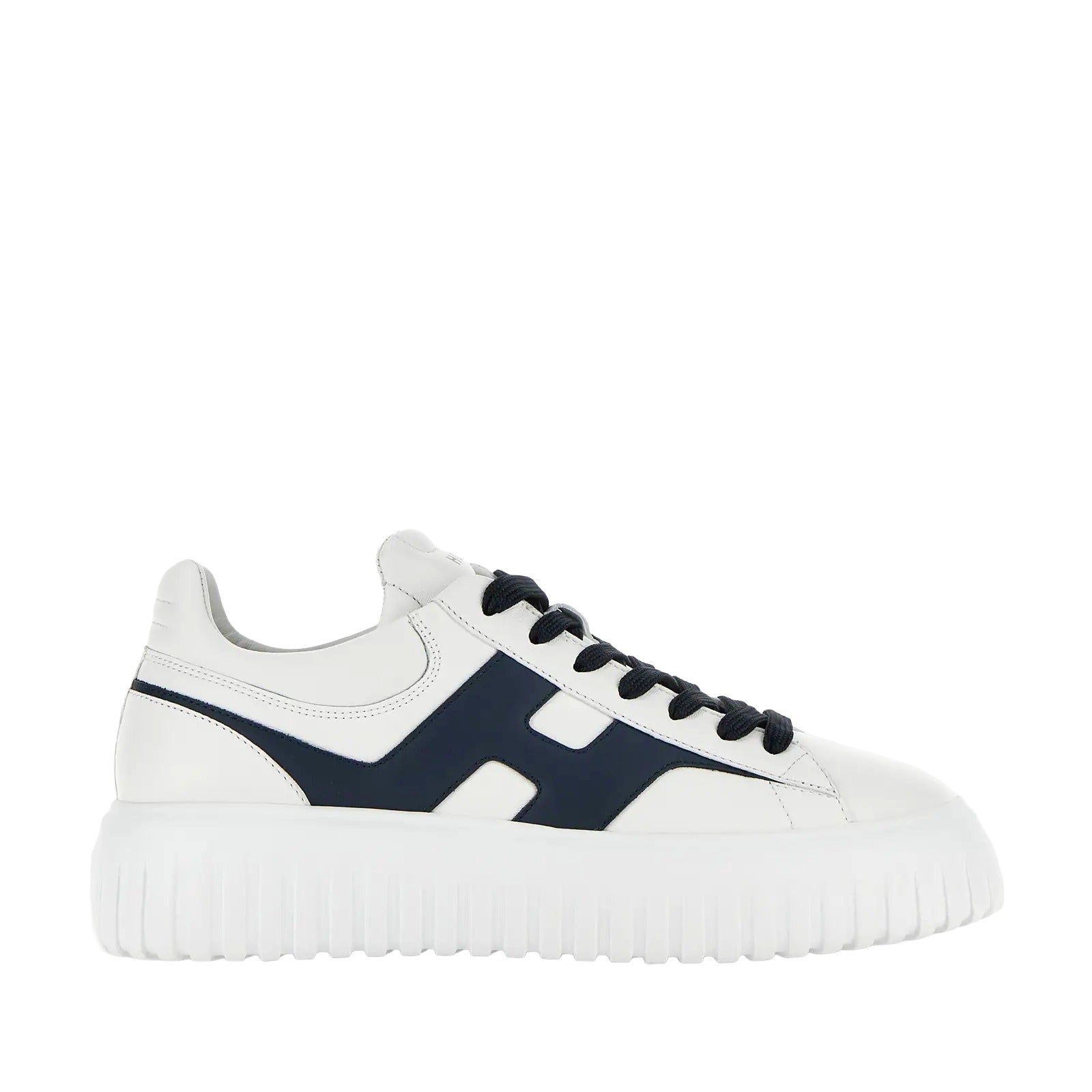 H-Stripes Allacciato H Spezzata Sneakers in White