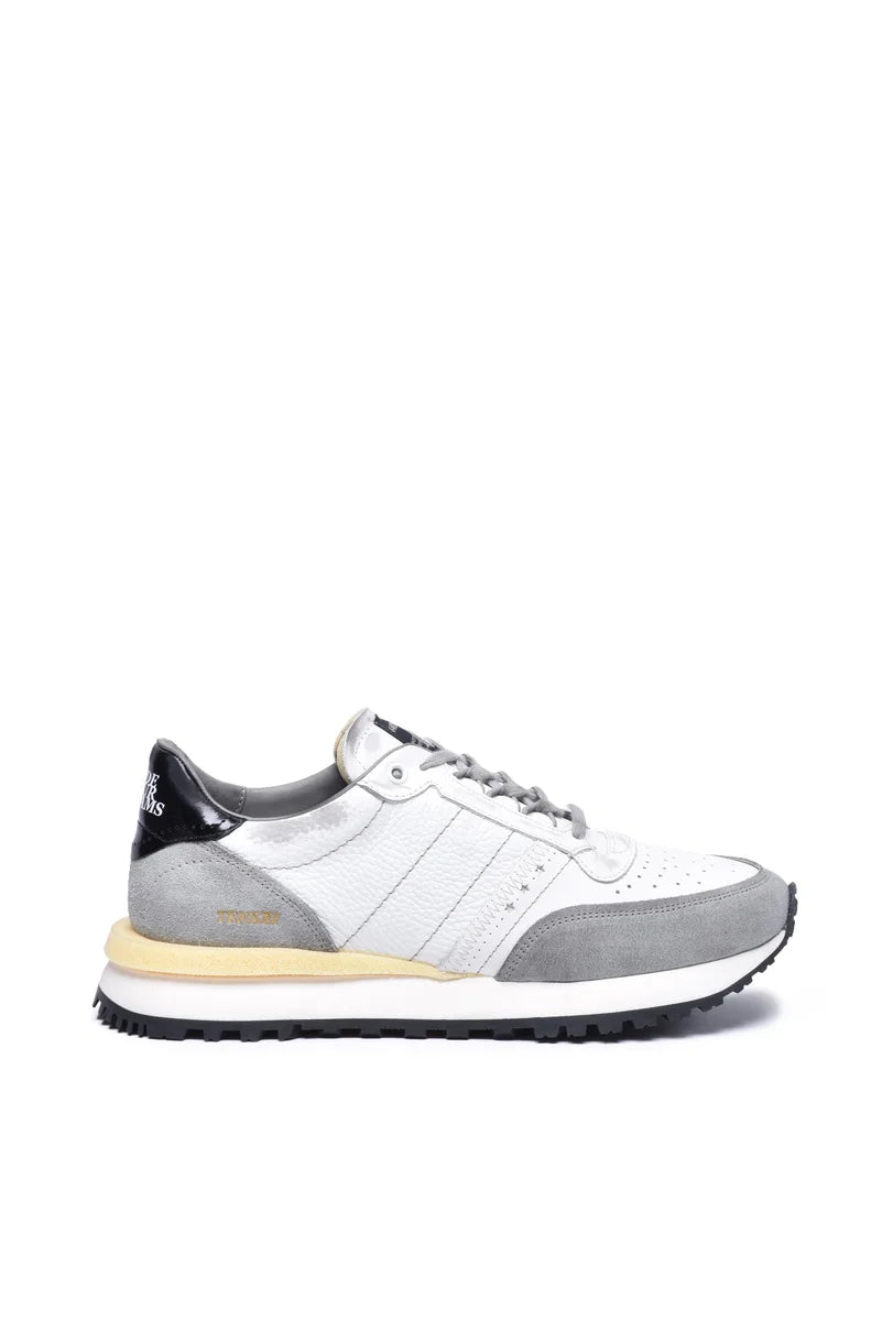 White/Grey Tenkei Sport Sneakers