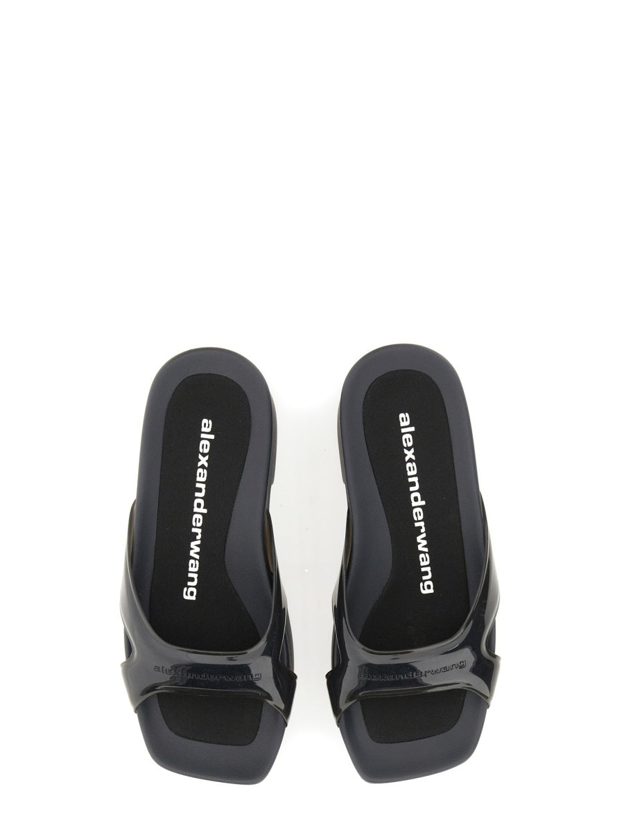Platform Sandal With Square Toe