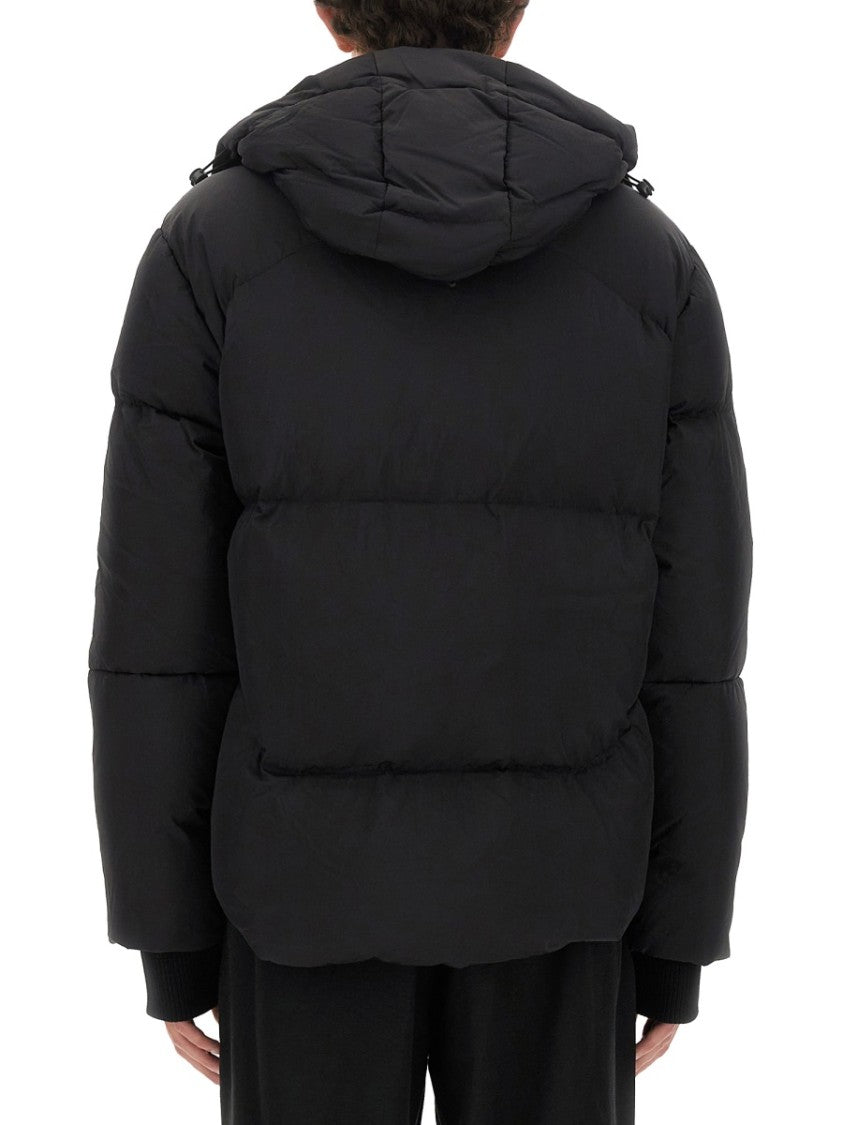 Oversized Jacket With High Collar