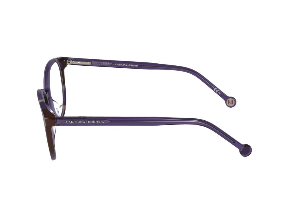 Eyeglasses Carolina Herrera CH 0067 E53 Viola Marrone 52/17/145