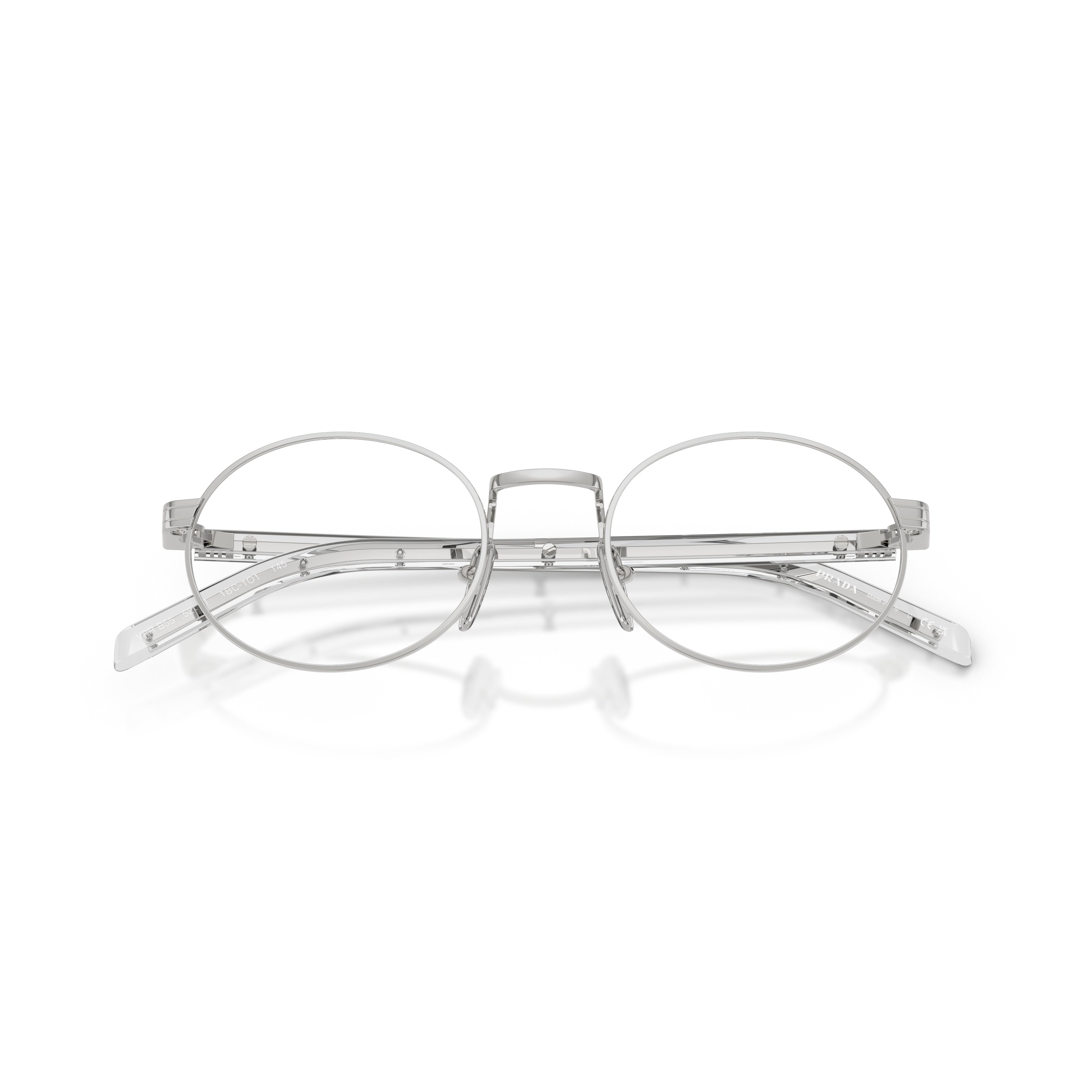0pr B55v Round Metal Frame Eyeglasses