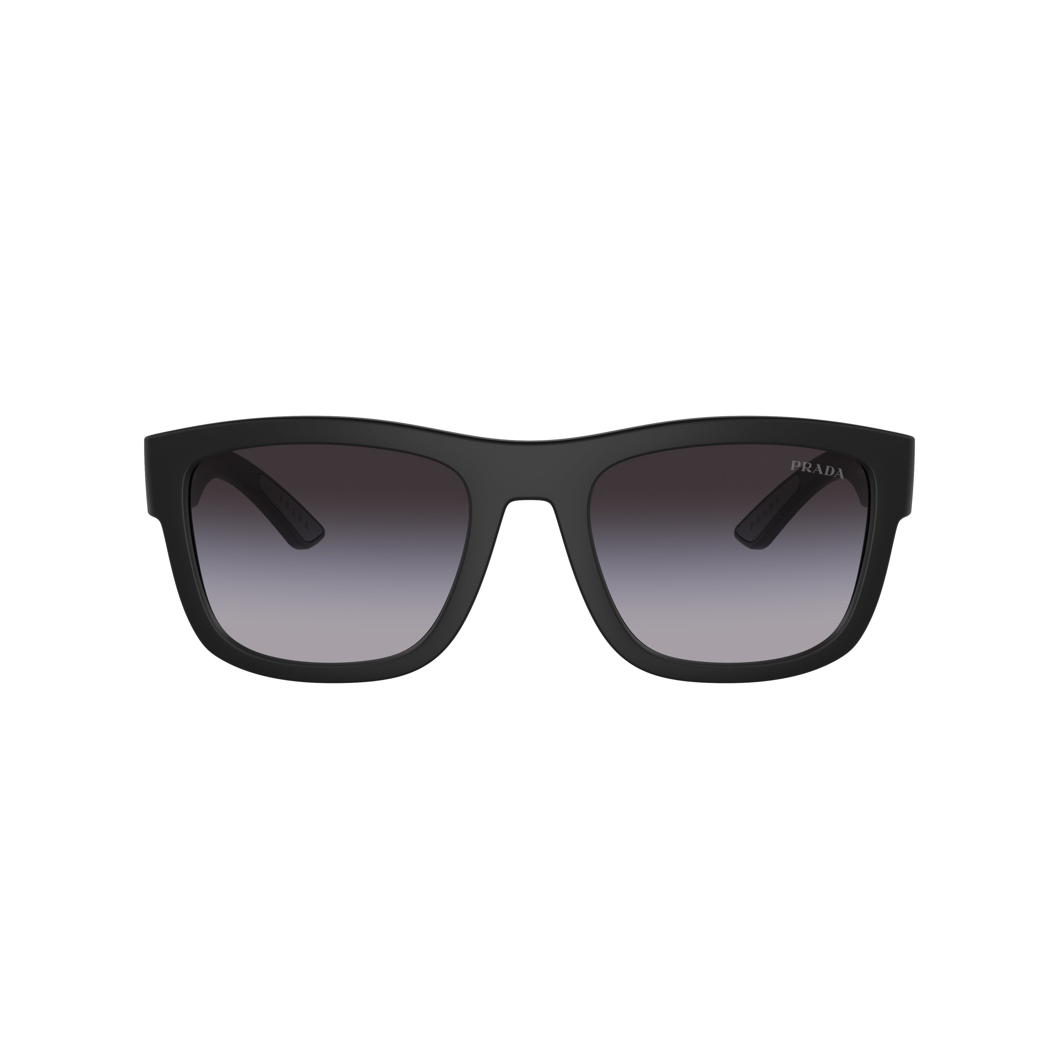 0ps 01zs Rectangular Matte Black Sunglasses
