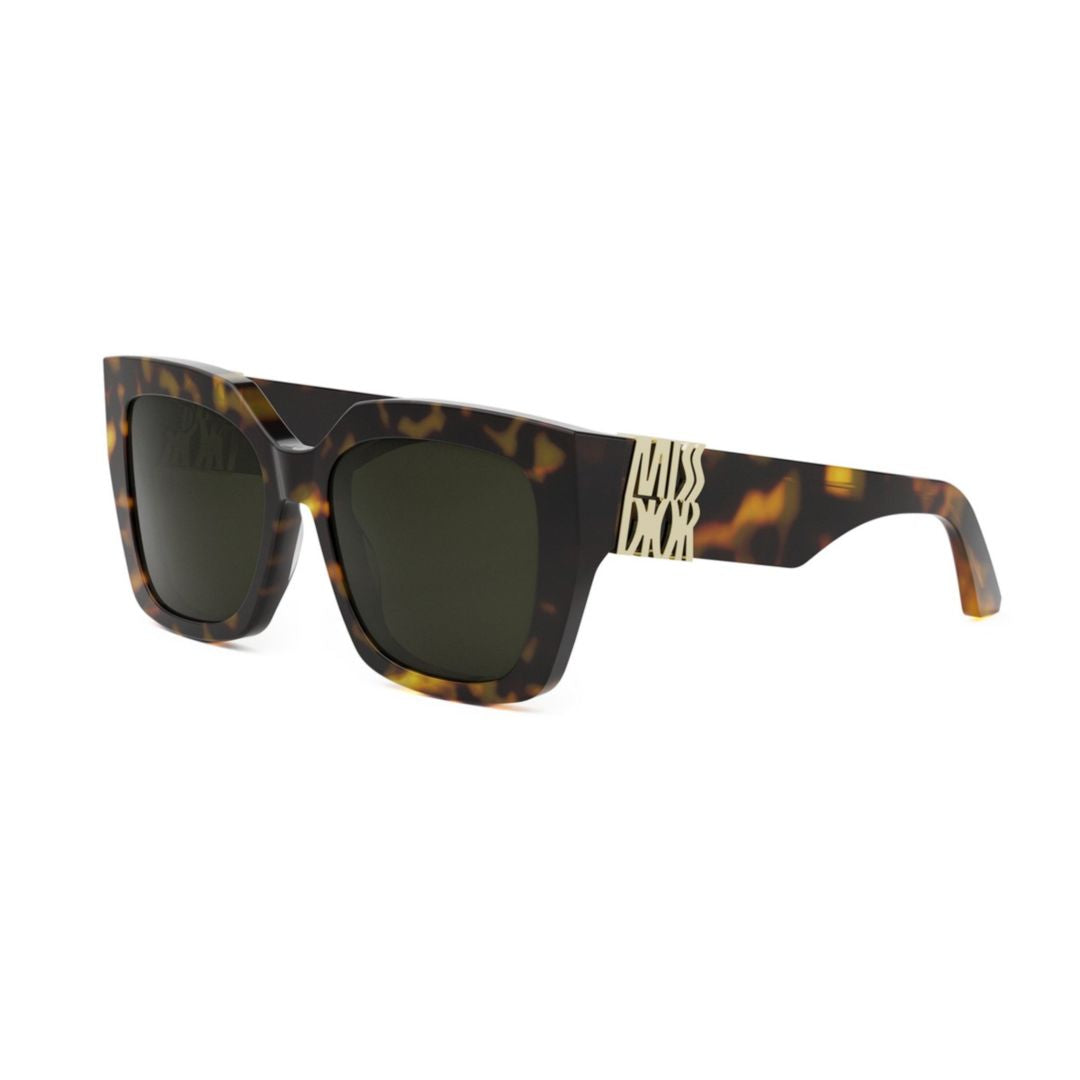 Miss S2i Oversized Tortoiseshell Square Sunglasses