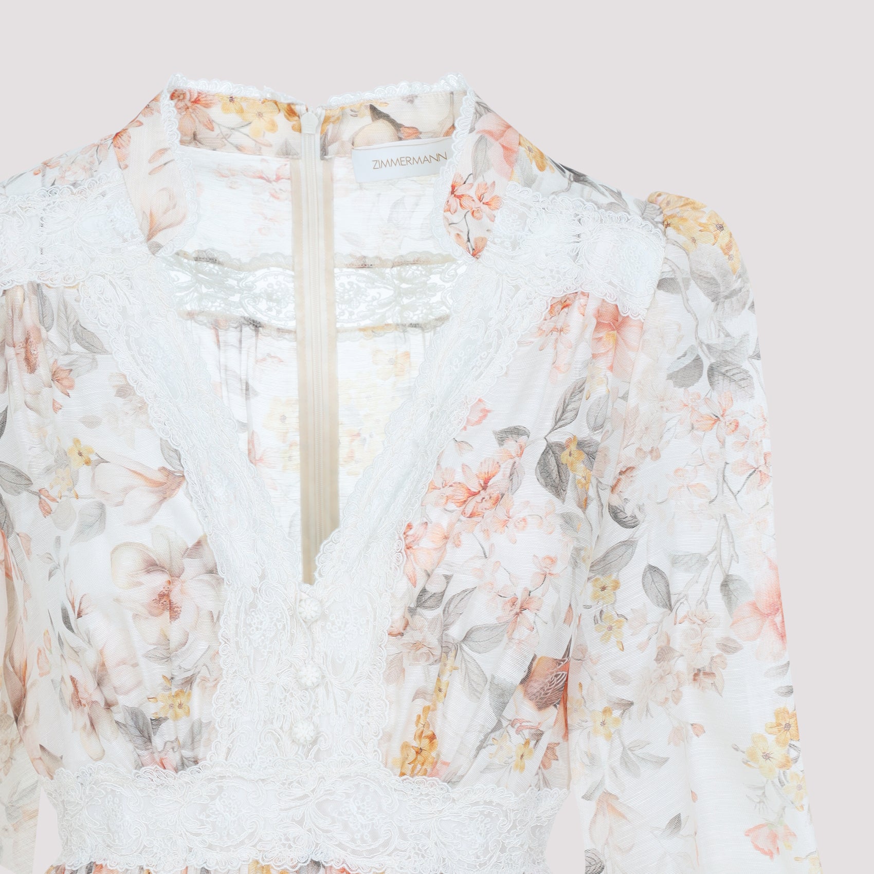 Floral Print Mini Dress