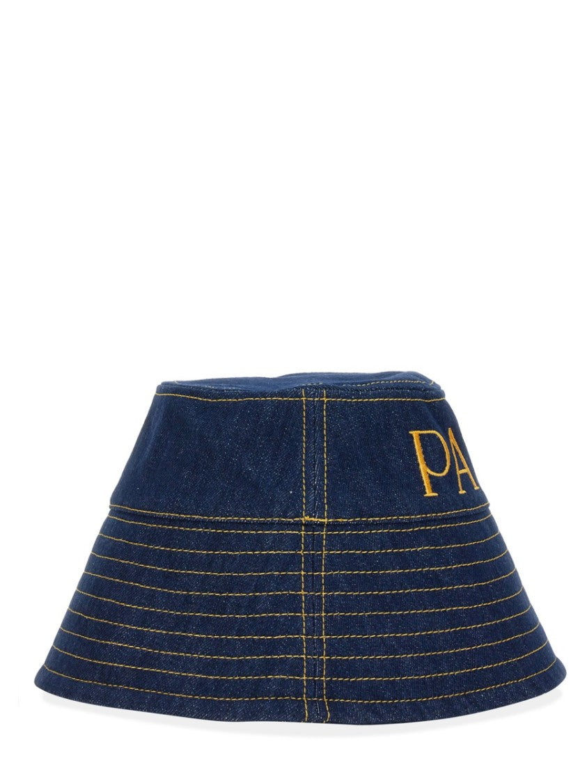 Structured Bucket Hat With Embroidered Logo