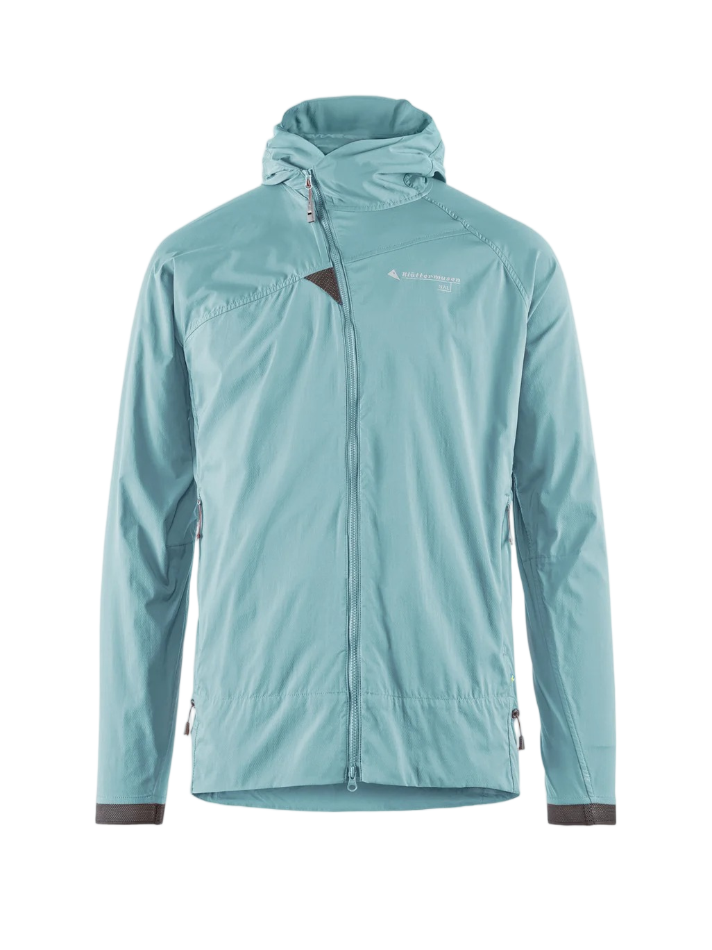 Lightweight Blue Jacket with Hood