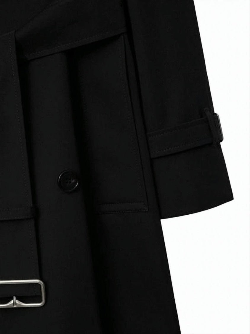 Tailored Mid-Length Trench Coat