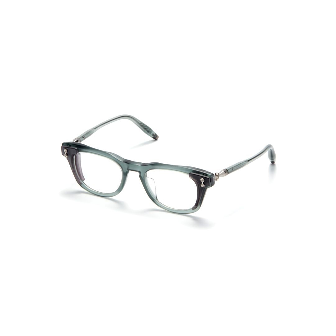 Orion Gradient Translucent Eyeglasses with Metal Accents