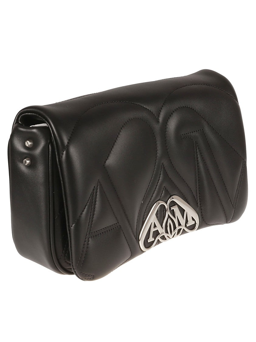 Quilted Lamb Leather Clutch