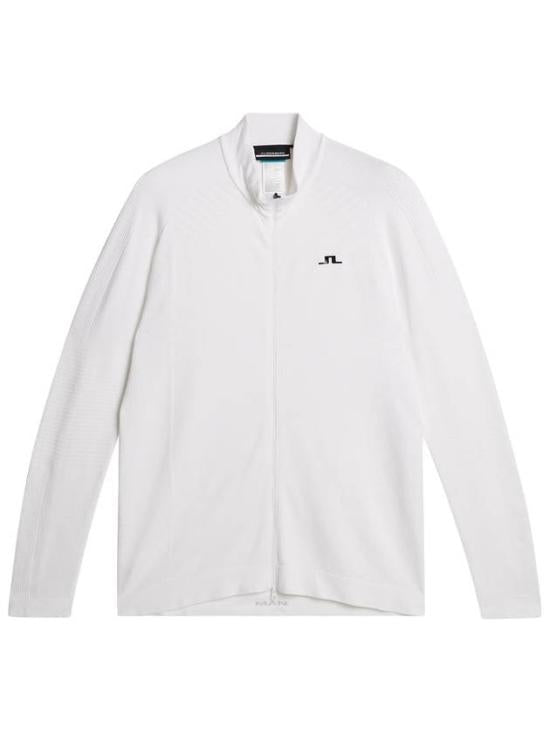 Lightweight Minimalist Jacket With Front Zipper And Subtle Logo