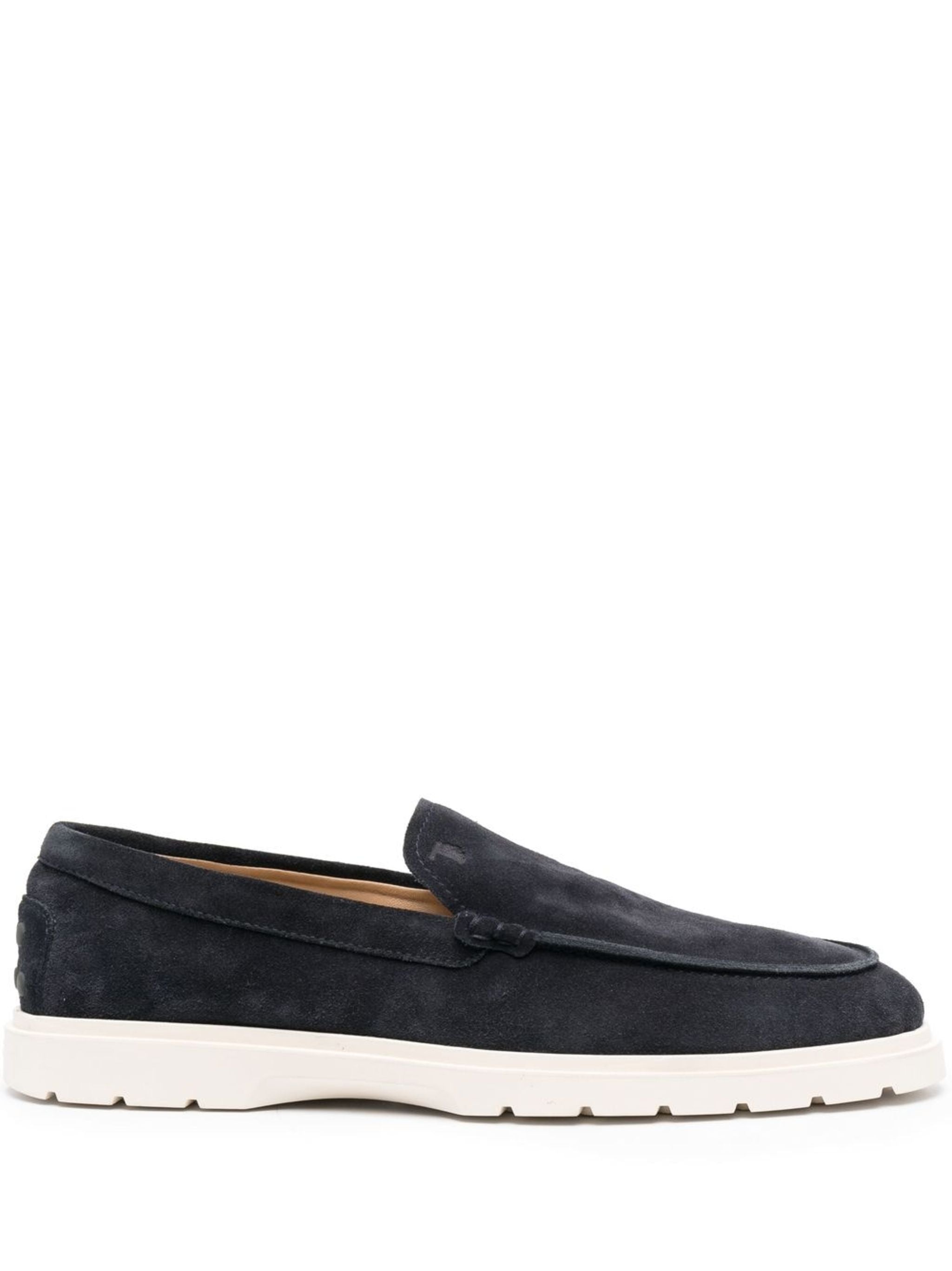 Moccasin Slipper Loafer-Style Suede Loafers
