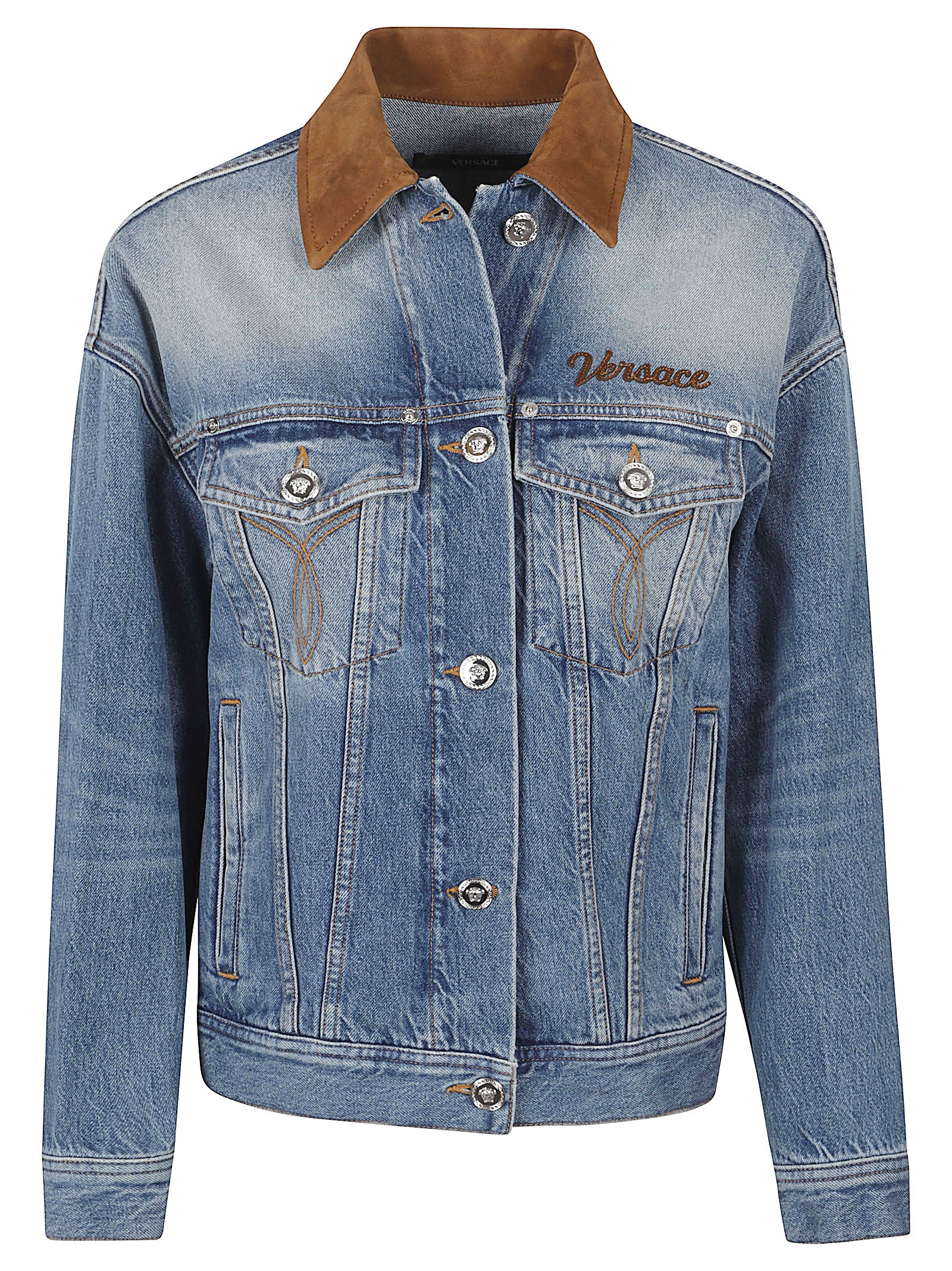 Medium Blue Denim Trucker Jacket