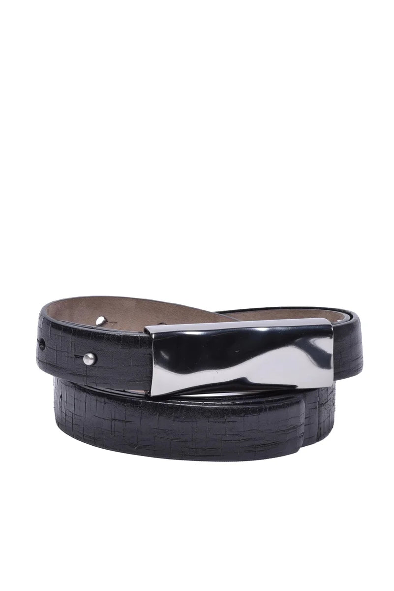 Leather Belt - Black