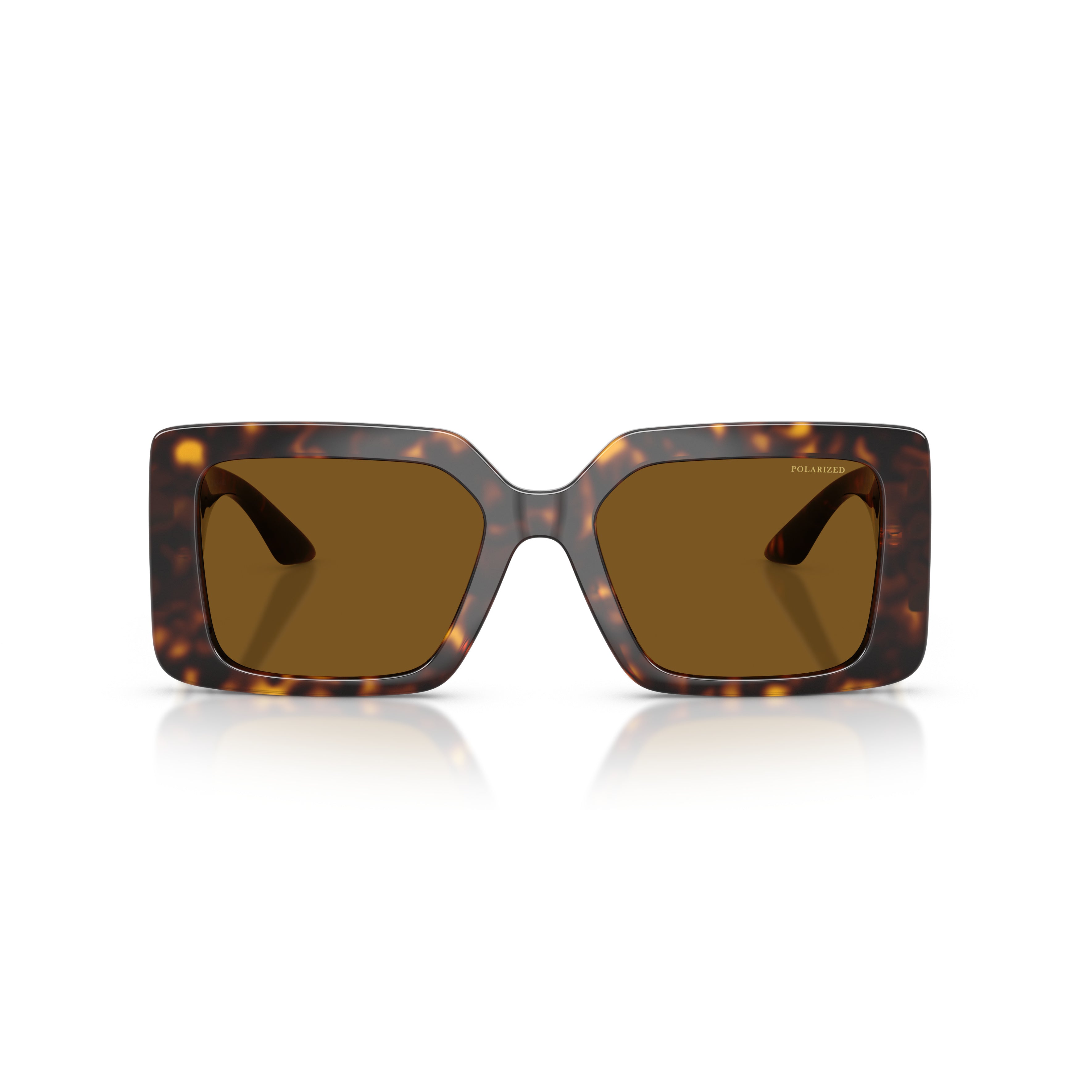 0ve4505u Rectangular Tortoiseshell Sunglasses