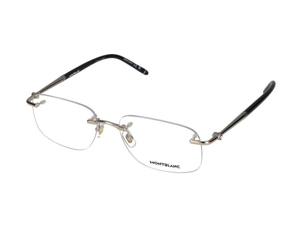 Eyeglasses Montblanc MB0071O 001 gold gold transparent 56/17/145