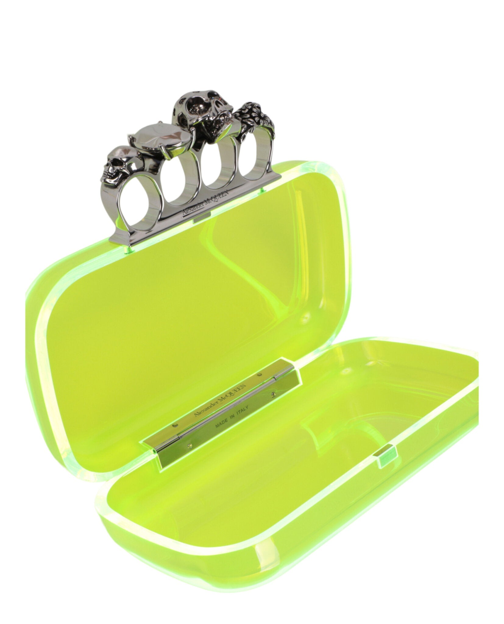 Skull Four-Ring Clutch