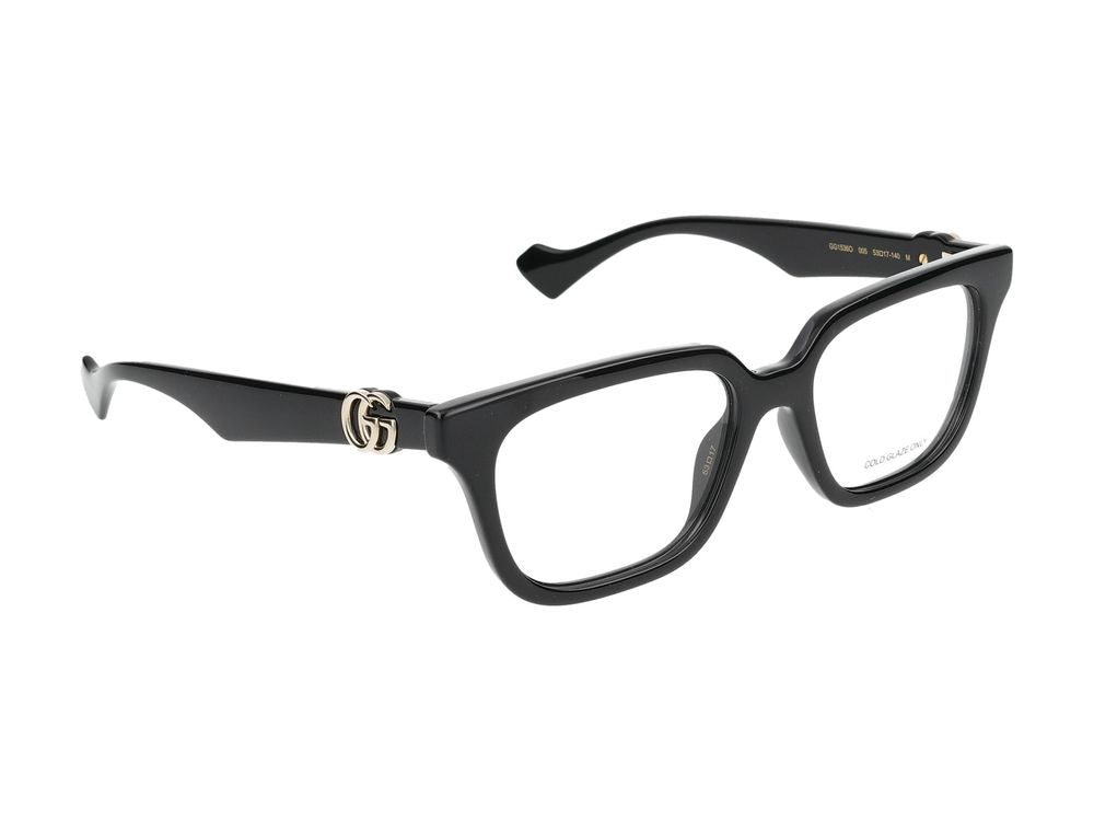 Okulary GG1536O 005 czarny czarny transparentny 53/17/140