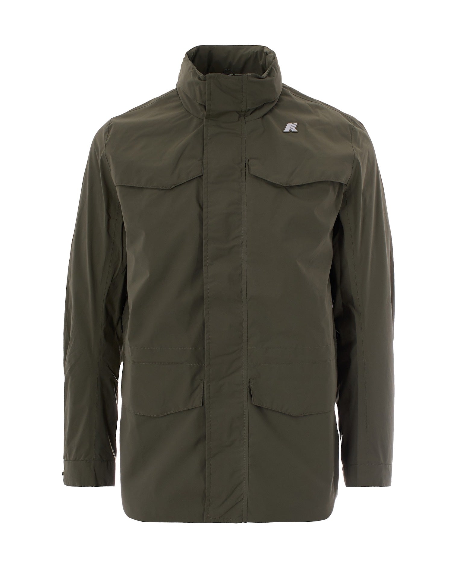 Green Lichen Manuel Stretch Nylon Jacket
