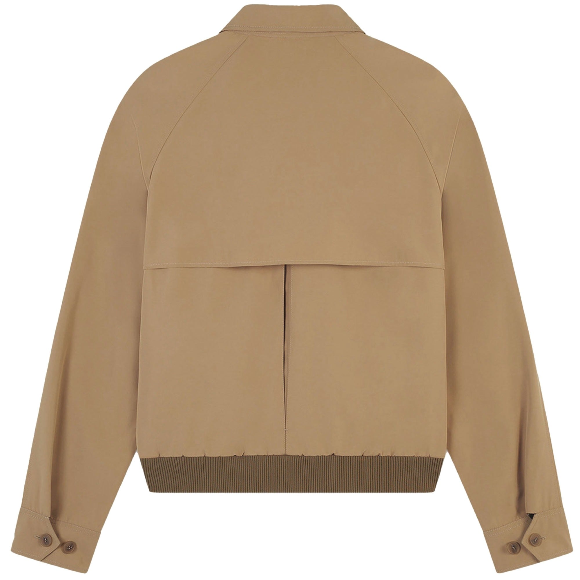 Relaxed Fit Bomber Jacket With Embroidered Logo