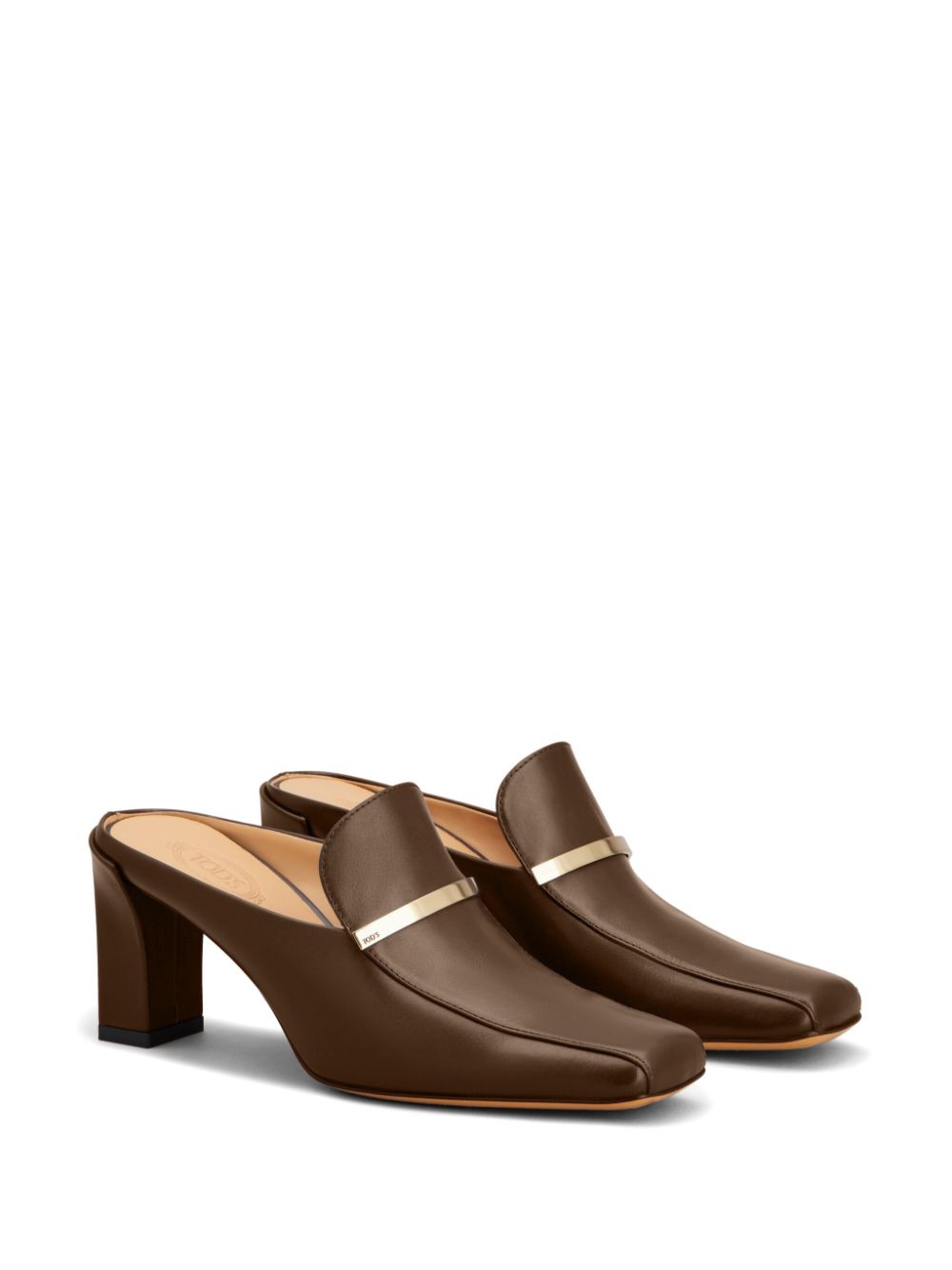Brown Calf Leather Sandals