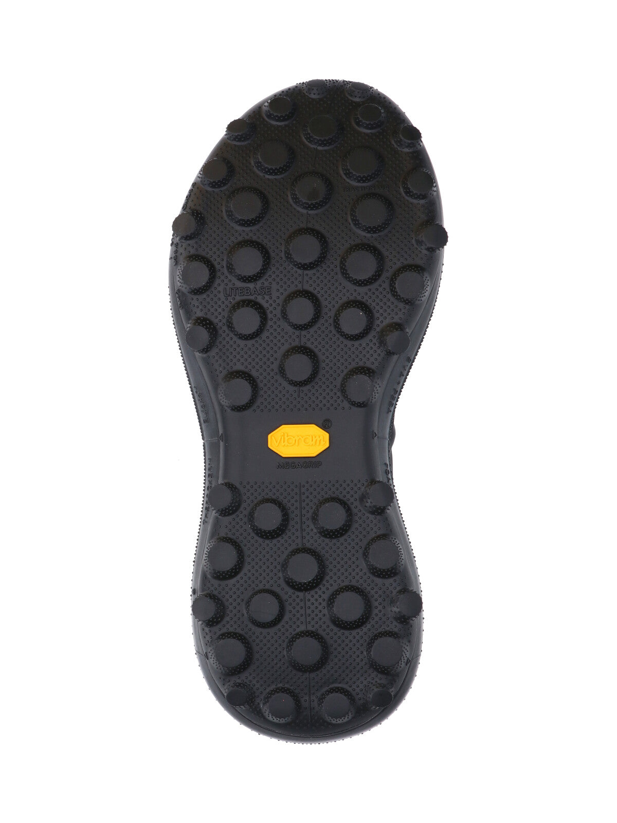 Black Streamlined Semi-Translucent Fabric Sneakers