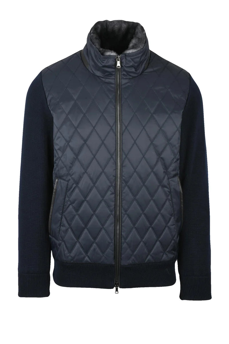Virgin Wool Coat - Grey