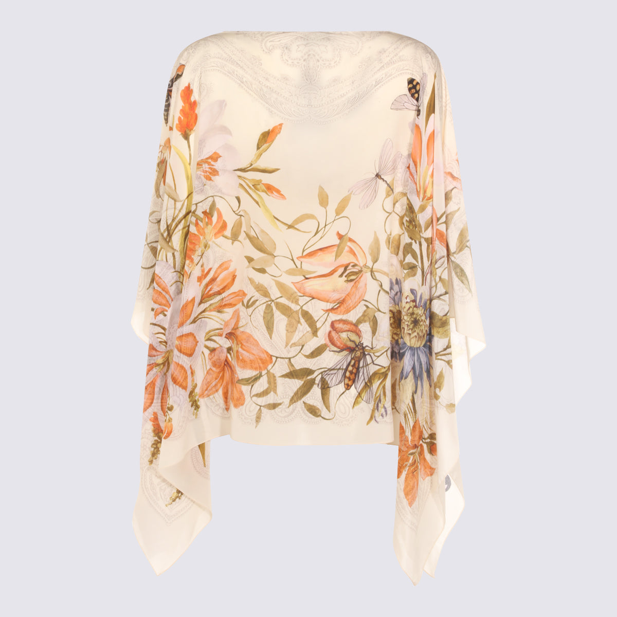 White Silk Top