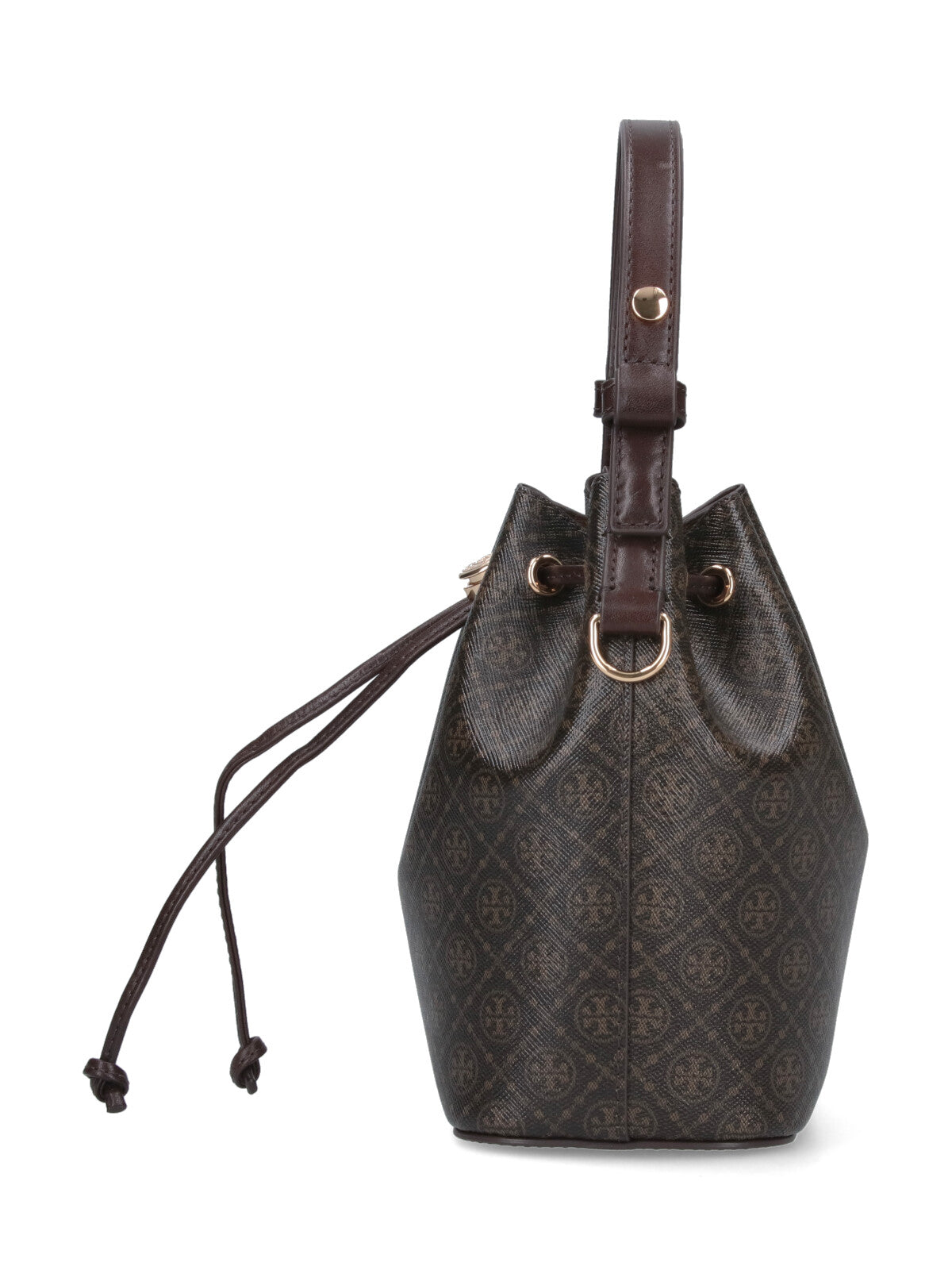 "T Monogram" Mini Bucket Bag