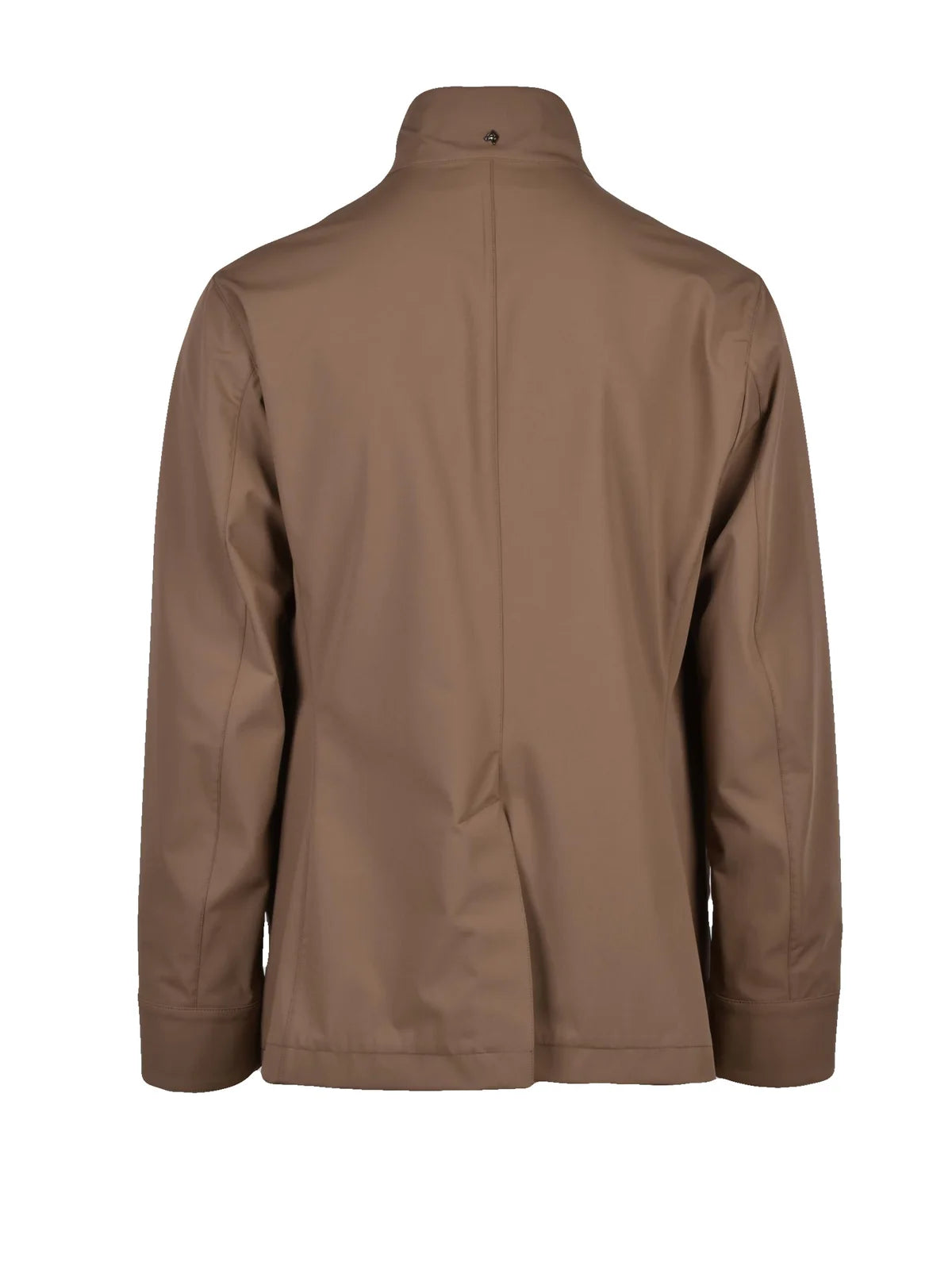 Pikot Stretch Overcoat - Brown