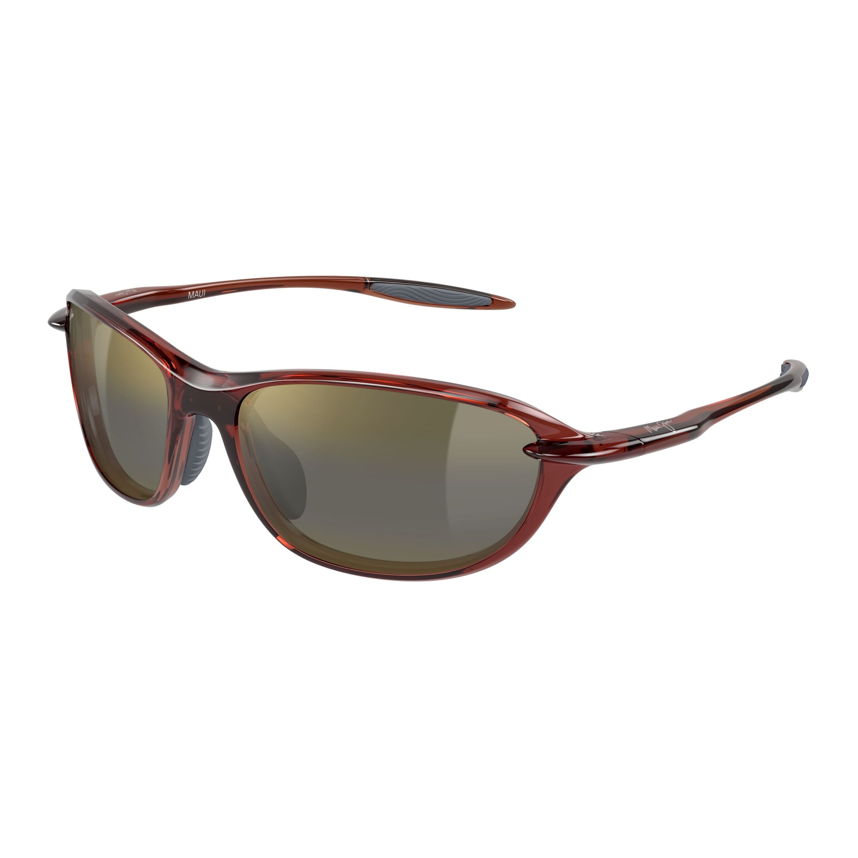 Hookipa Ultra R Translucent Reddish-Brown Wraparound Sunglasses