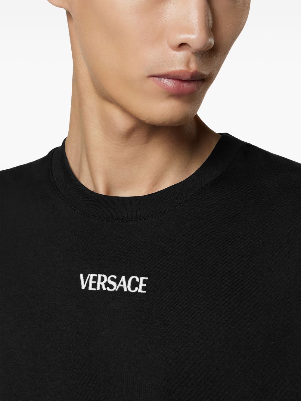 Classic Black Short-Sleeve T-Shirt With