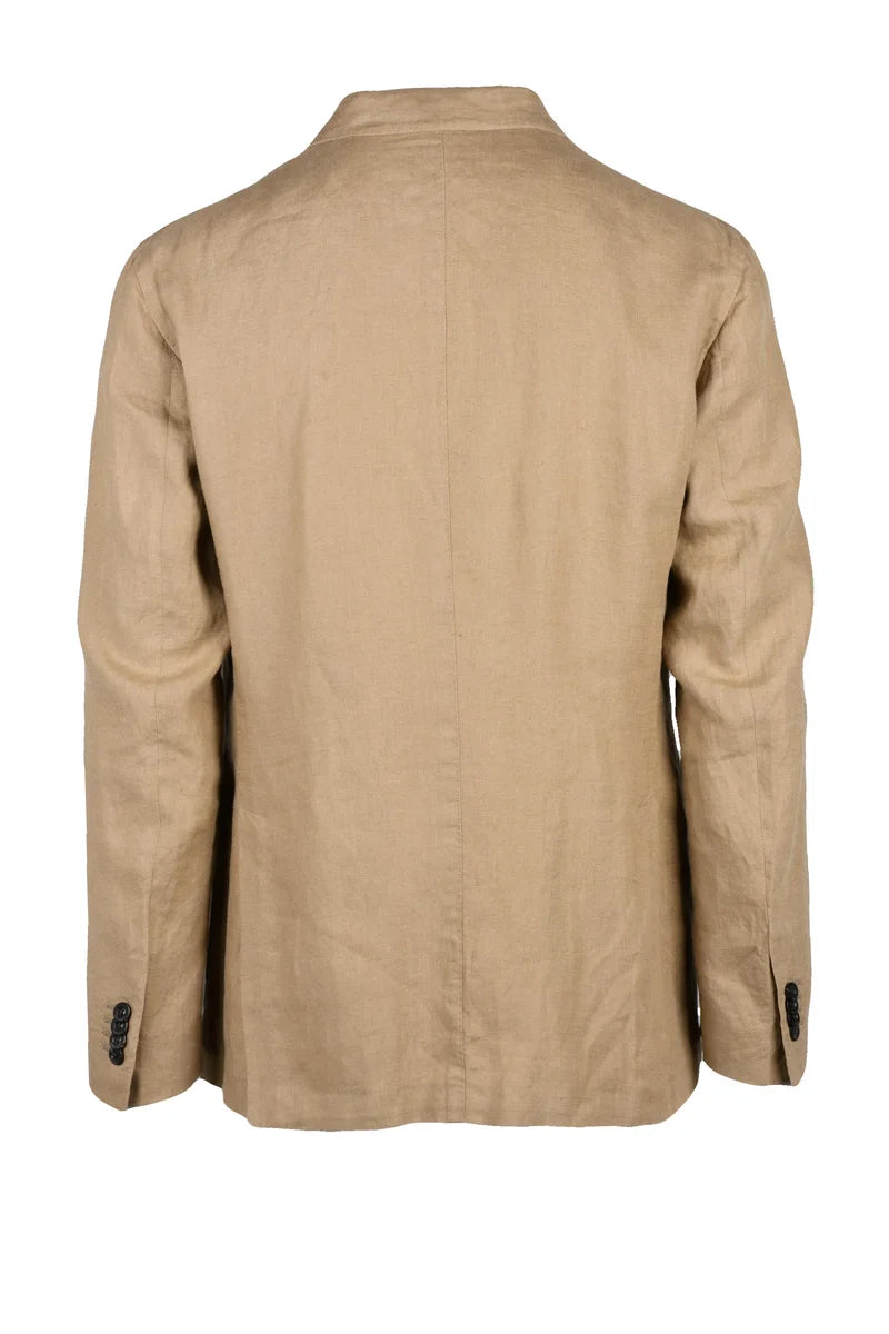 Linen Suit - Brown