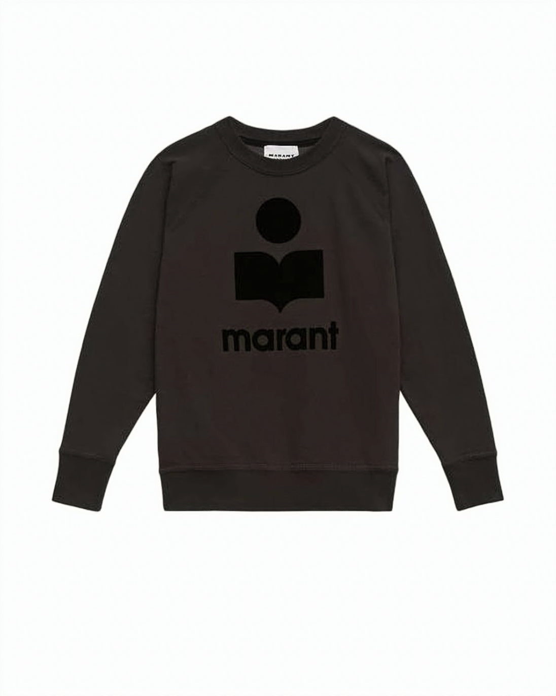 Bold Graphic Long-Sleeved Sweatshirt with Relaxed Fit