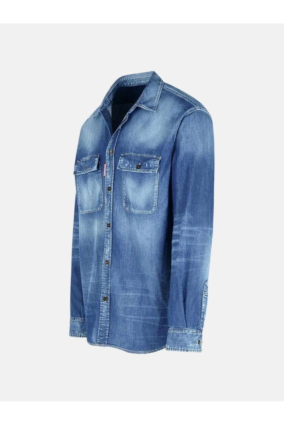 Classic Fitted Denim Shirt
