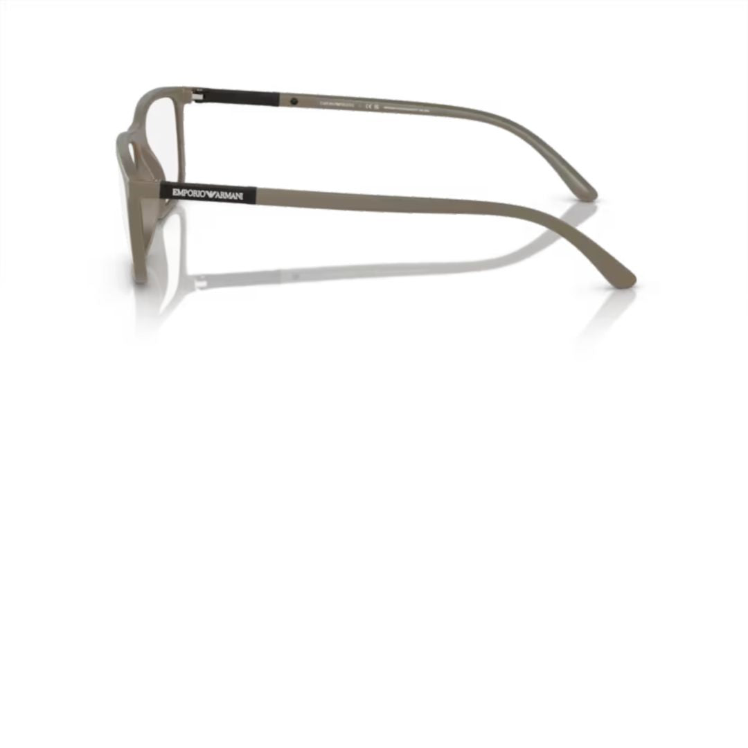 4160 Sole Rectangular Eyeglasses with Matte Frame