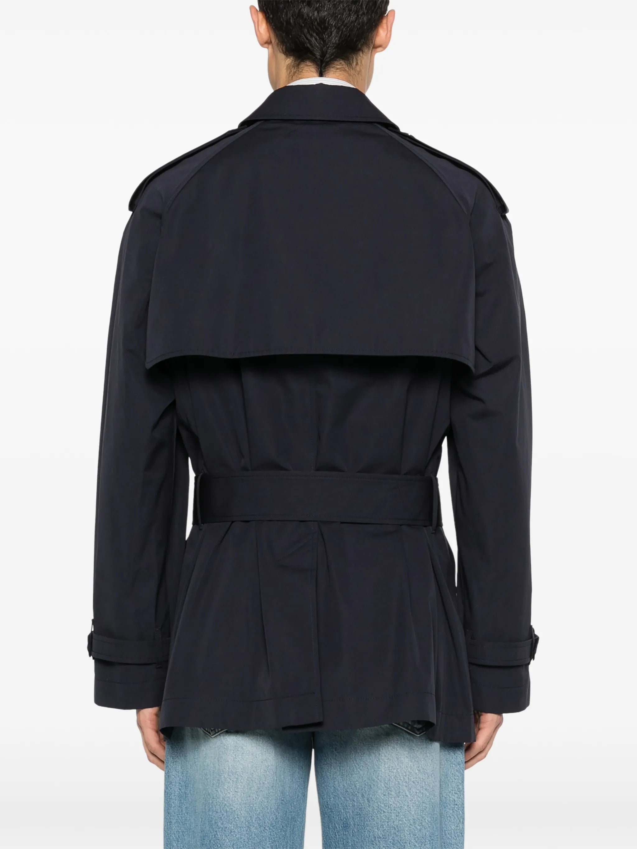 Highbury Double-Breasted Belted Trench Coat