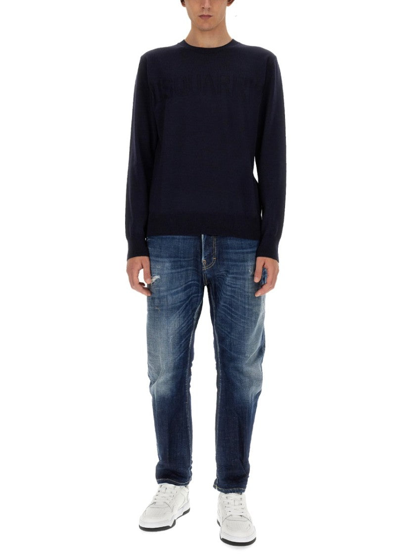 Black Wool Jersey
