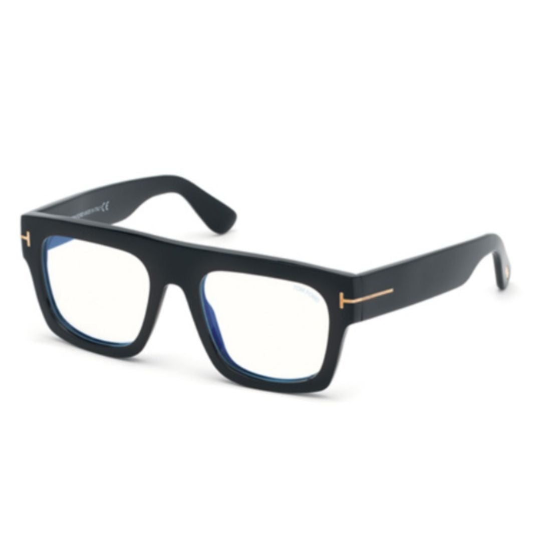 Ft5634-B Rectangular Acetate Sunglasses