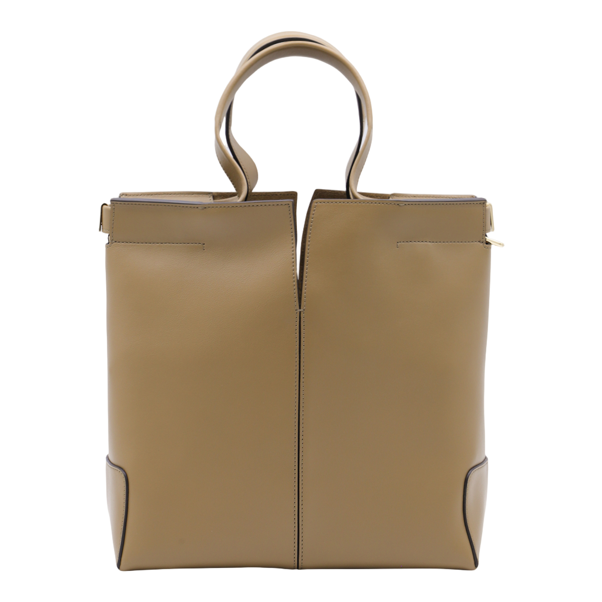 Structured Tote Bag with Matte Finish and