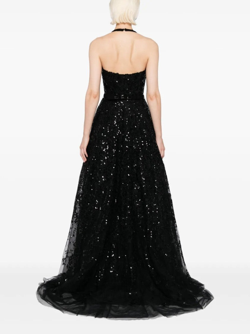 Embroidered Long Dress