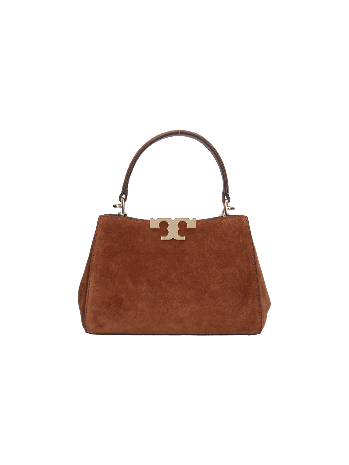 Brown Eleanor Mini Suede Bag