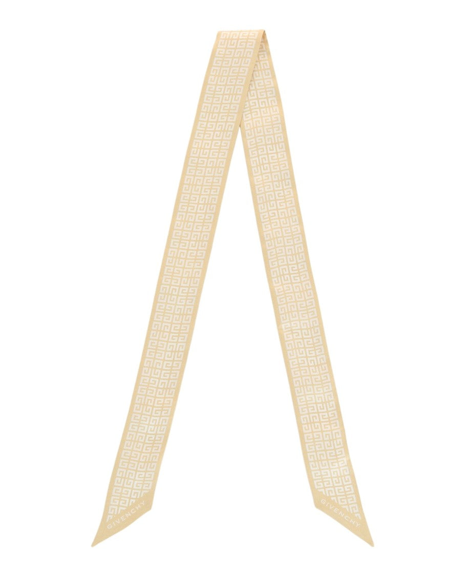 4G Logo Silk Bandeau