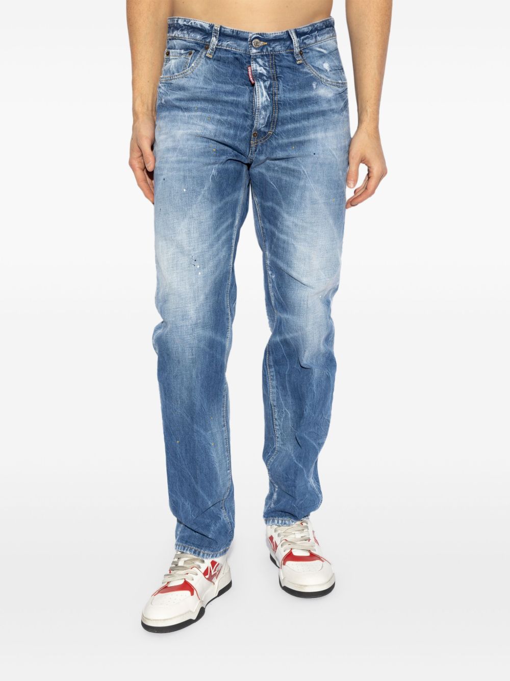 Powder Blue Denim Trousers