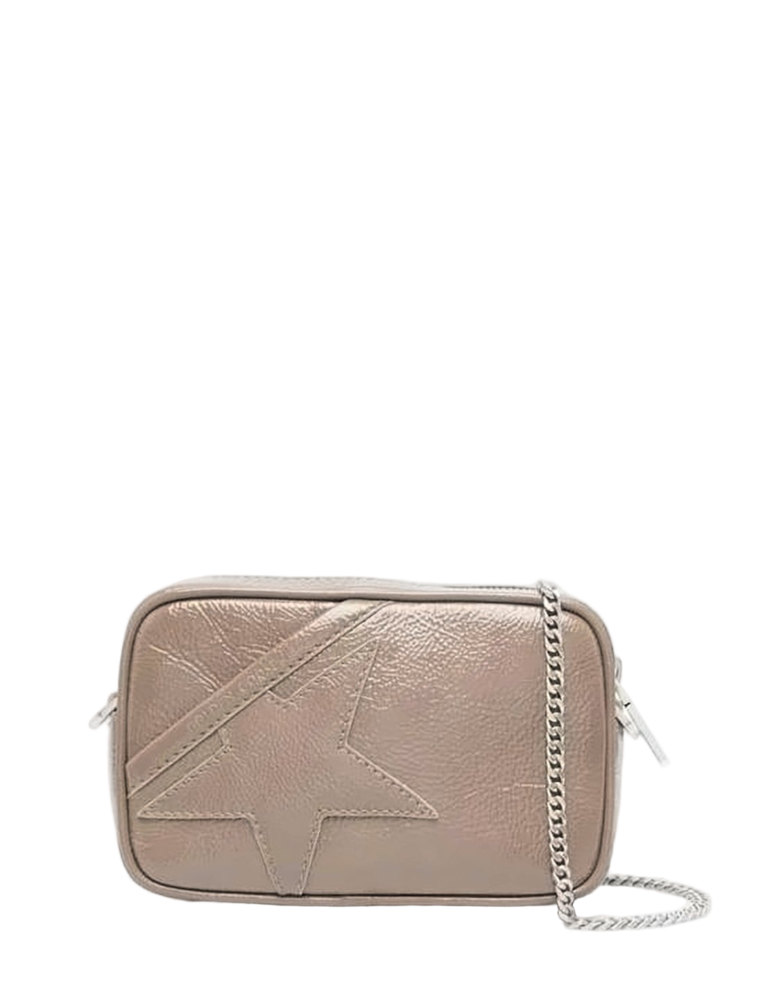 Textured Calf Leather Crossbody Bag