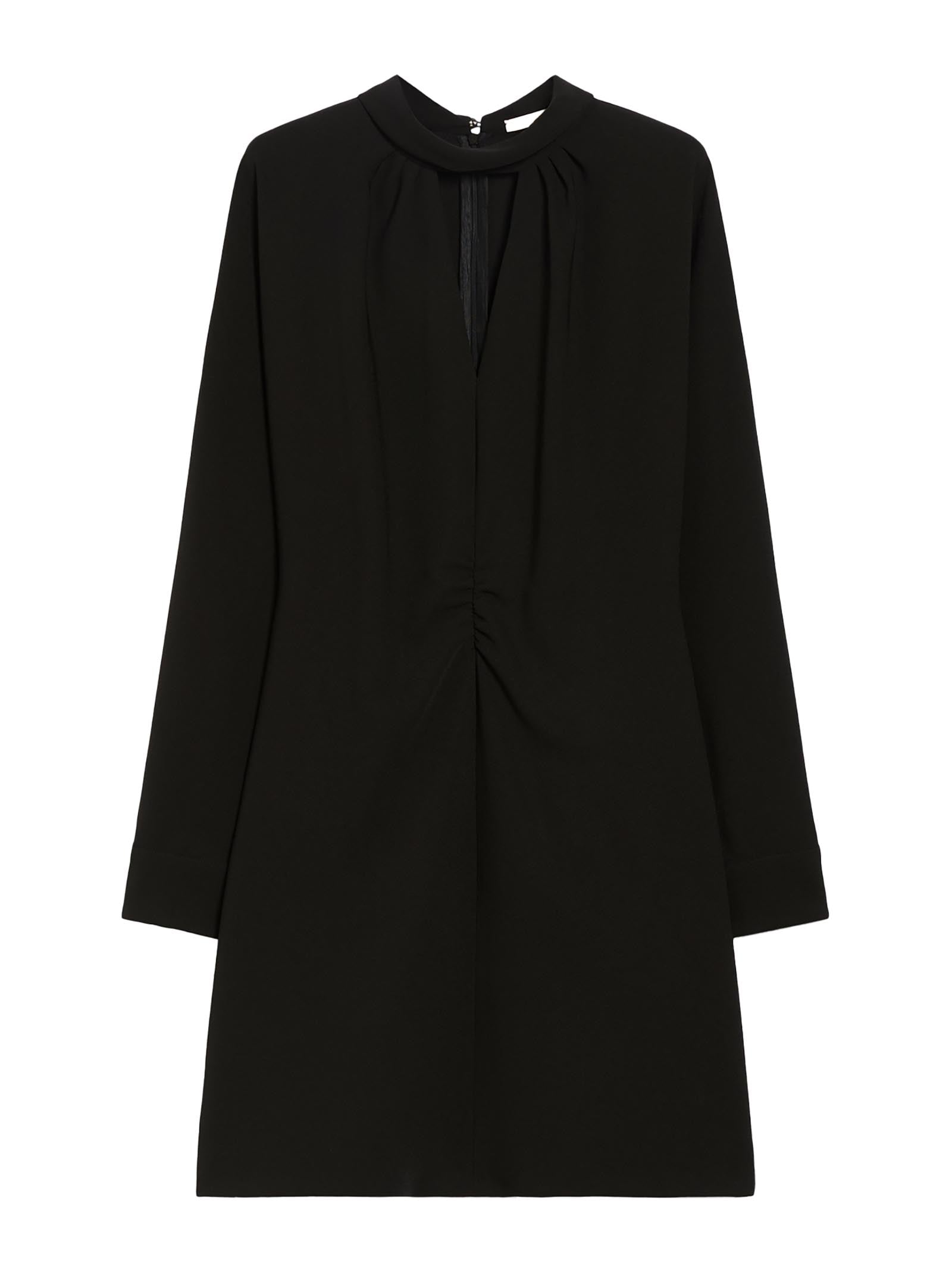 Fitted Mini Dress With Subtle Ruching