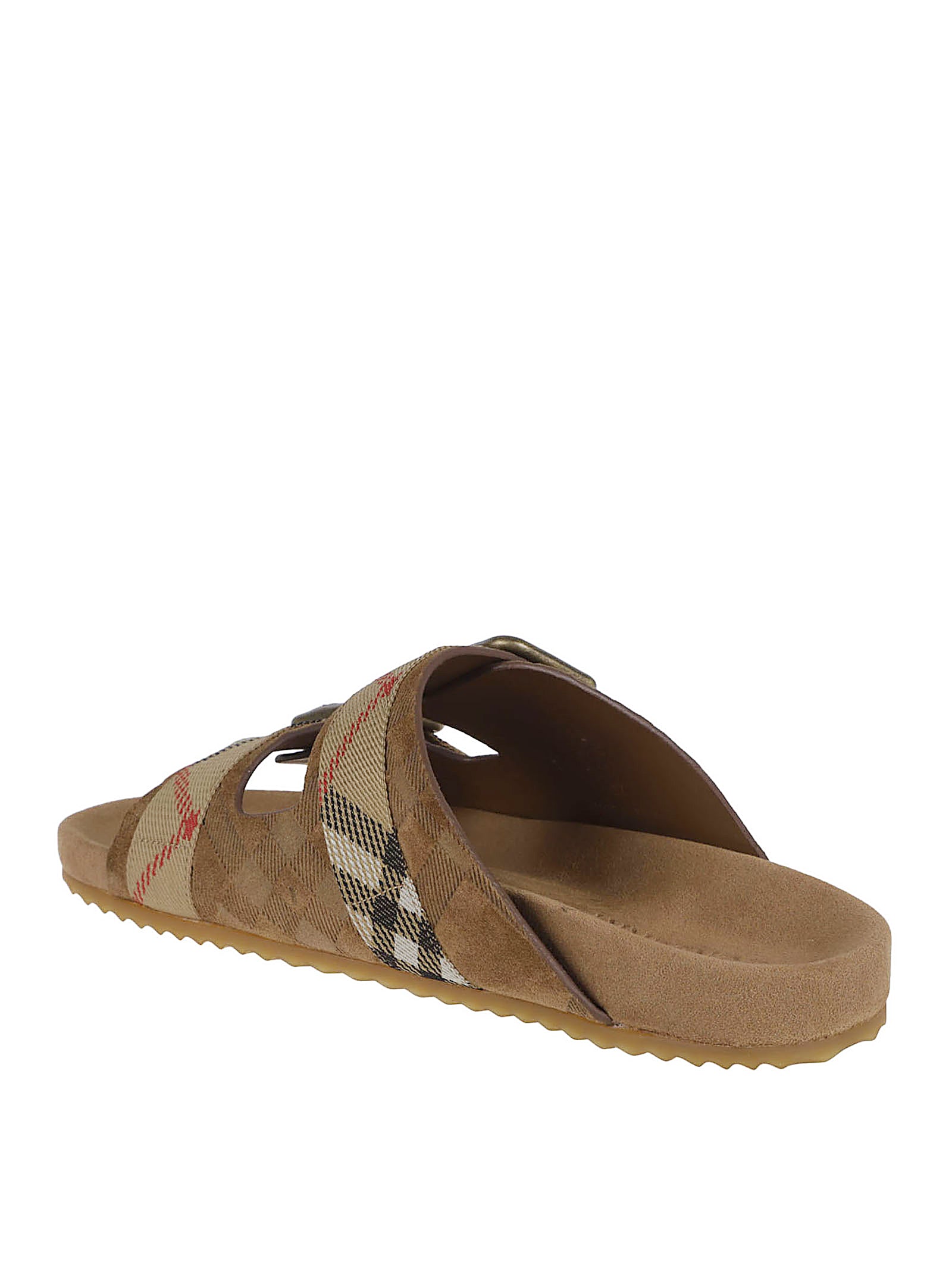 Grained Calfskin Slip-on Sliders