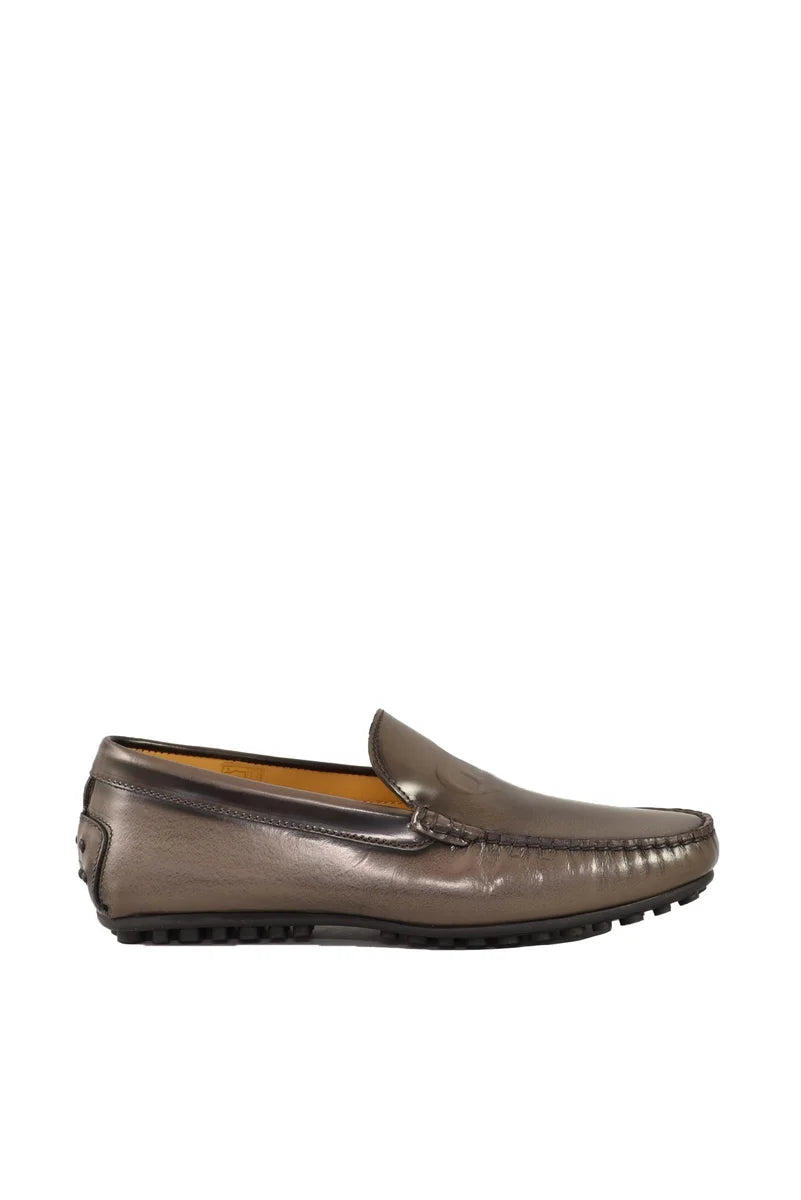 Rubber Sole Loafer - Taupe