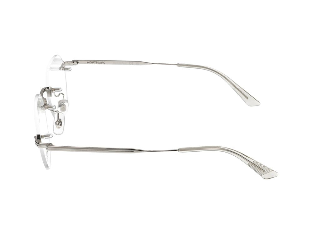 Eyeglasses Montblanc MB0403O 002 Silver Silver Transpa 50/19/145