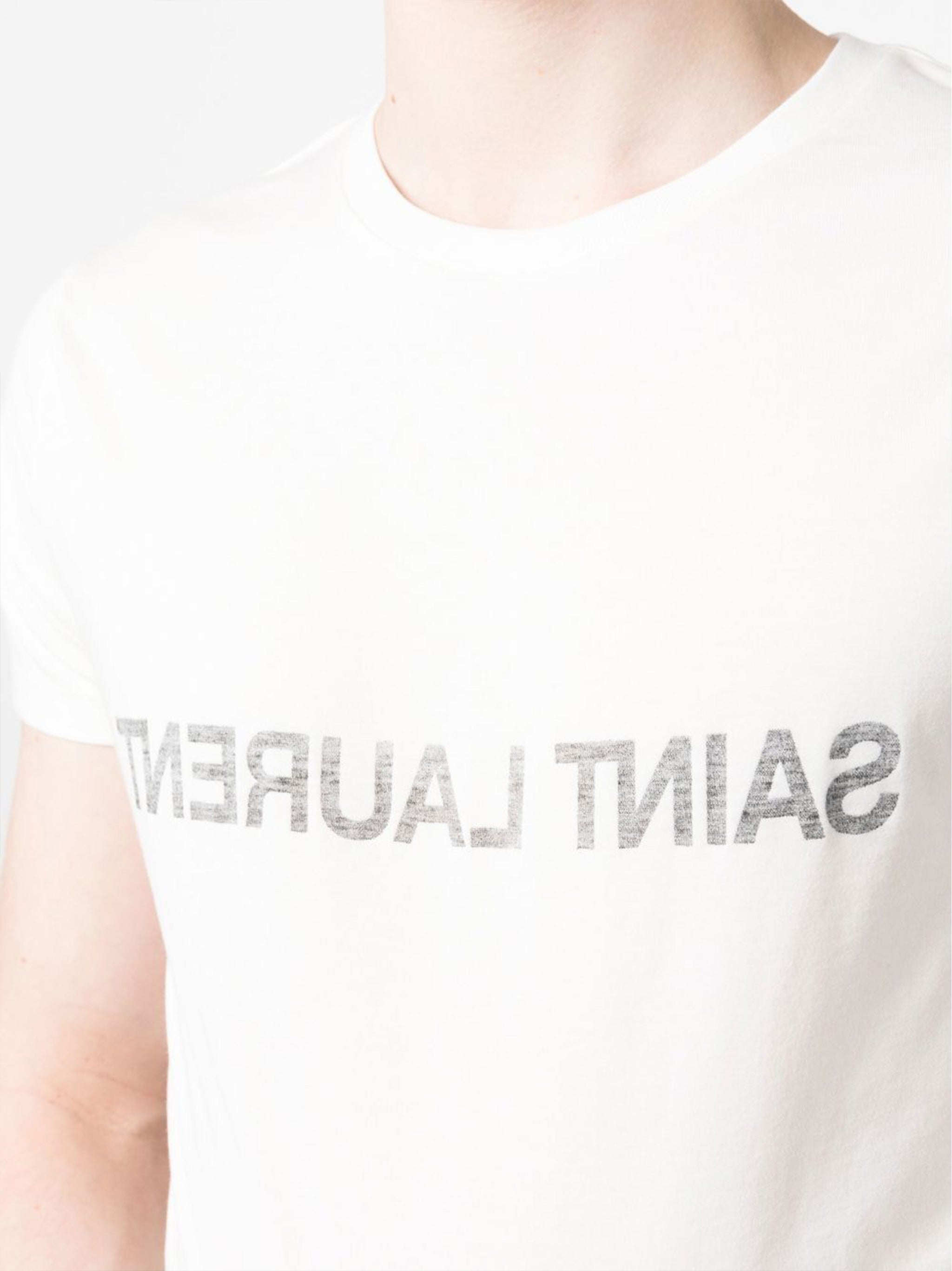 Saint Laurent Reversed Logo T-Shirt
